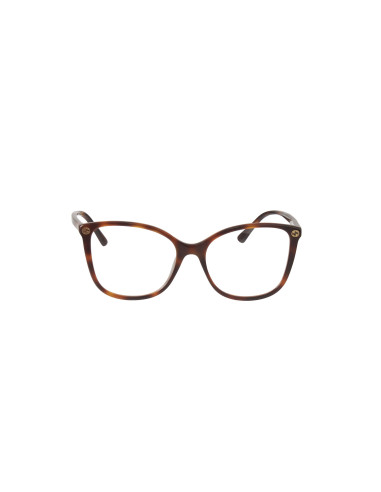 Gucci Gg0026O 002 Square Oftalmico Carey Dorado Original