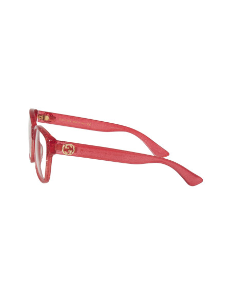 Gucci Gg0038o 004 Oftalmico Square Terracota Dorado Original