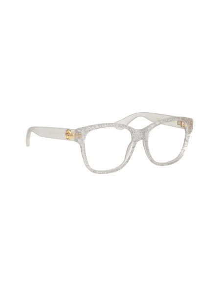 Gucci Gg0038o 006 Oftalmico Square Brillo Transparente