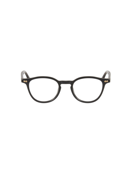 Gucci GG0187O 001 Round Shape Oftalmico Negro Plateado