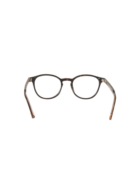 Gucci GG0187O 006 Round Shape Oftalmico Carey Cafe