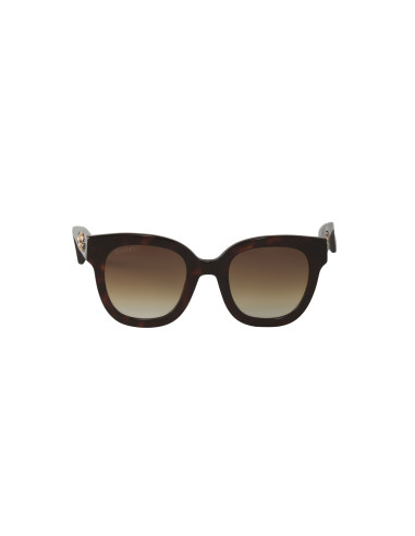 Gucci GG0208S 003 Square Oversized Carey Cafe Degradado | Sunnies.uno