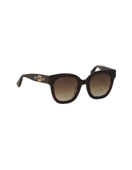 Gucci GG0208S 003 Square Oversized Carey Cafe Degradado | Sunnies.uno