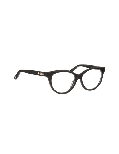 Gucci GG0211OA 001 Round Eye Cat Negro Dorado