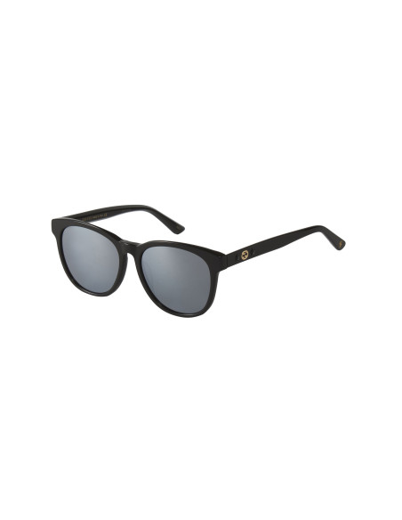 Gucci Gg0232sk 002 Square Shape Negro Plata Espejo