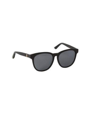 Gucci Gg0232sk 002 Square Shape Negro Plata Espejo