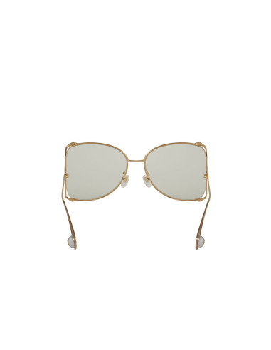 Gucci GG0252S 001 Square Shape Ambar Transparente