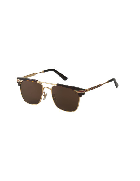 Gucci Gg0287s 003 Clubmaster Cafe Transparente Dorado Original | ...