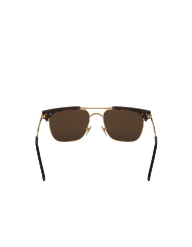 Gucci Gg0287s 003 Clubmaster Cafe Transparente Dorado Original | ...