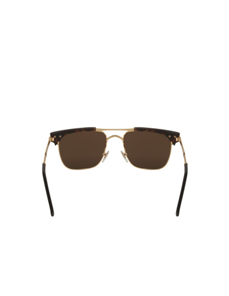 Gucci Gg0287s 003 Clubmaster Cafe Transparente Dorado Original | ...