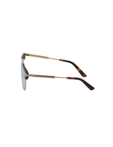 Gucci Gg0287s 006 Clubmaster Gris Transparente Dorado Original | Sunnies.uno