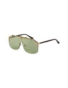 Gucci GG0291S 005 New Aviator Square Verde Carey