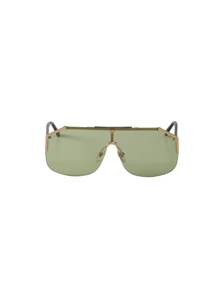 Gucci GG0291S 005 New Aviator Square Verde Carey