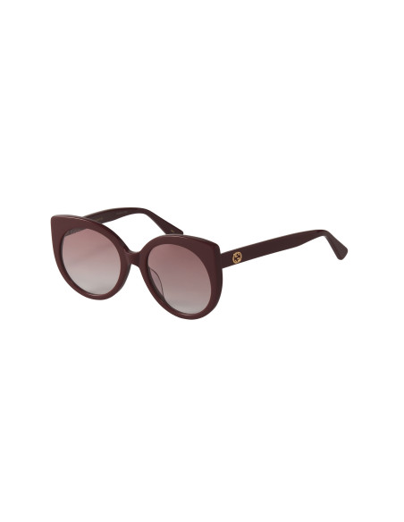 Gucci Gg0325S 007 Round Acetato Vino Degradado | Sunnies.uno