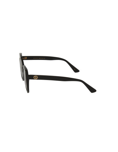 Gucci Gg0325S 001 Round Acetato Negro Gris Dorado
