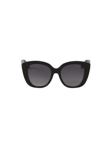 Gucci Gg0327S 001 Square Oversized Negro Gris degradado