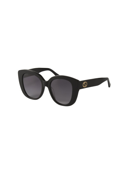 Gucci Gg0327S 001 Square Oversized Negro Gris degradado
