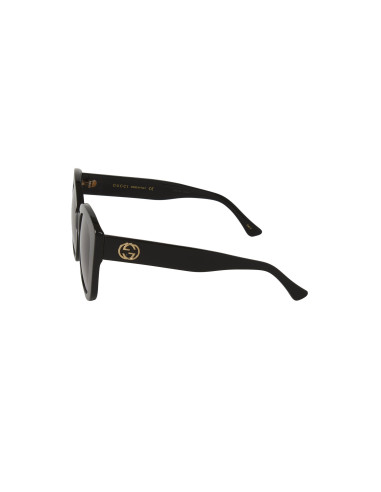 Gucci Gg0327S 001 Square Oversized Negro Gris degradado