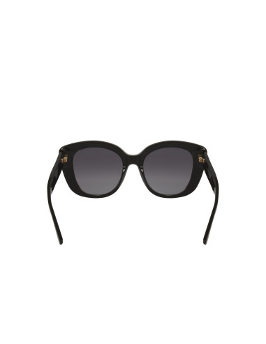 Gucci Gg0327S 001 Square Oversized Negro Gris degradado