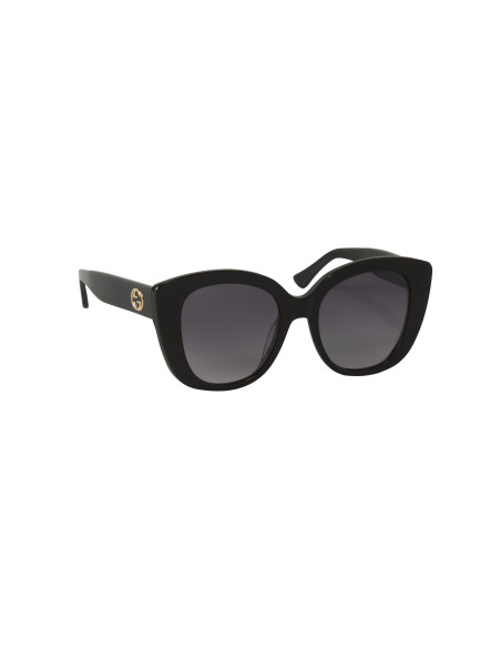 Gucci Gg0327S 001 Square Oversized Negro Gris degradado