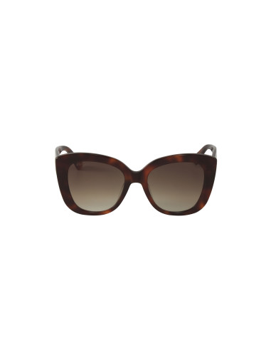 Gucci Gg0327S 002 Square Overseized Carey Cafe degradado | Sunnies.uno