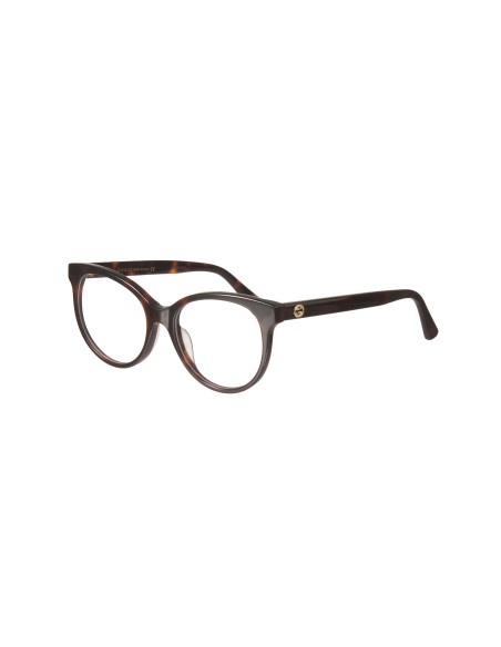 Gucci Gg0329O 002 Oftalmico Round Carey Cafe Acetato  | Sunnie...