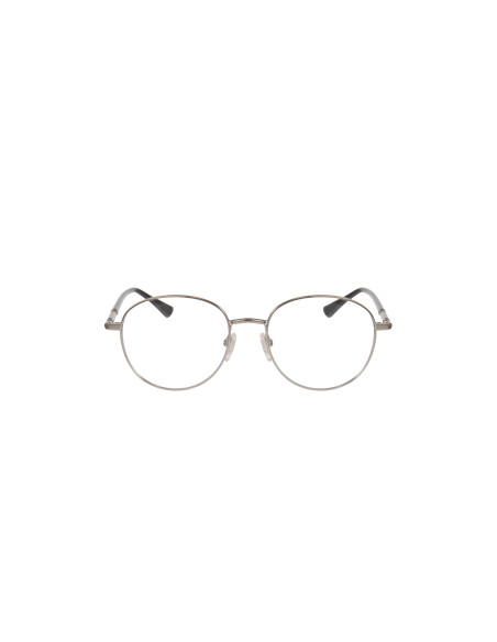 Gucci Gg0392O 001 Oftalmico Round Plateado Negro | Sunnies.uno