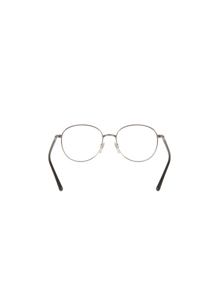 Gucci Gg0392O 001 Oftalmico Round Plateado Negro | Sunnies.uno