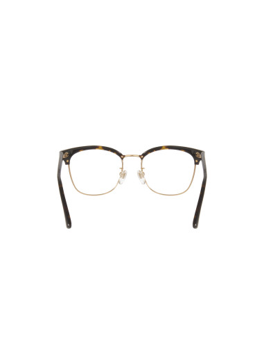 Gucci GG0409OK 002 Oftalmico Square Shape Carey Dorado | Sunnies.uno