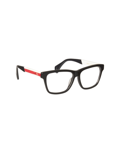 Gucci GG0466OA 001 Oftalmico Square Shape Negro Blanco