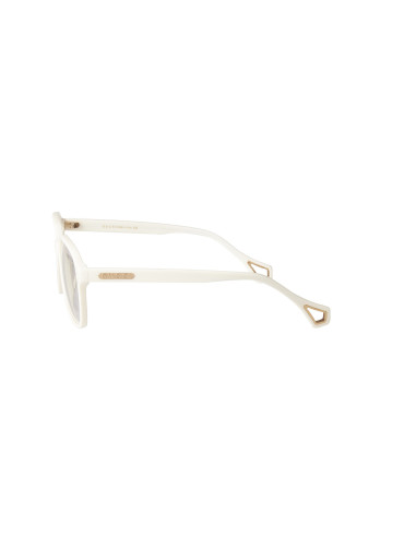 Gucci GG0469O 003 Square Shape Oftalmico Blanco Dorado