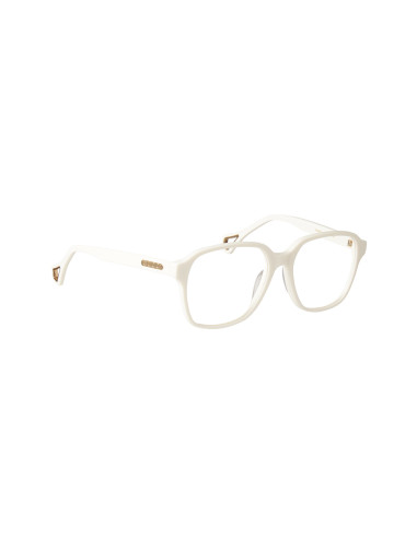 Gucci GG0469O 003 Square Shape Oftalmico Blanco Dorado
