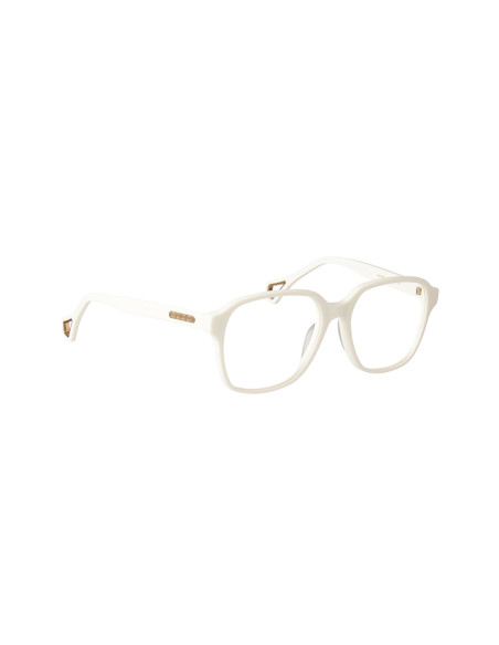 Gucci GG0469O 003 Square Shape Oftalmico Blanco Dorado