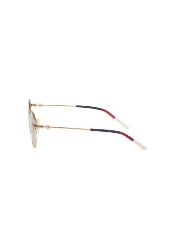 Gucci GG0684O 003 Oftalmico Round Shape Dorado Azul