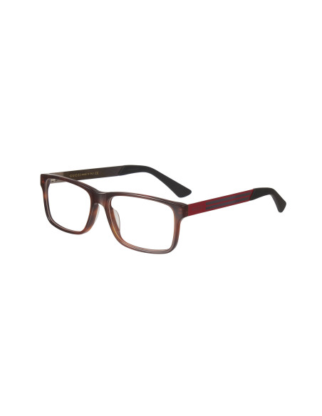Gucci GG0692O 003 Square Shape Oftalmico Carey Rojo