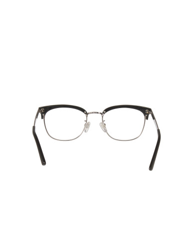 Gucci GG0698OA 001 Oftalmico Square Shape Negro Plata | Sunnies.uno