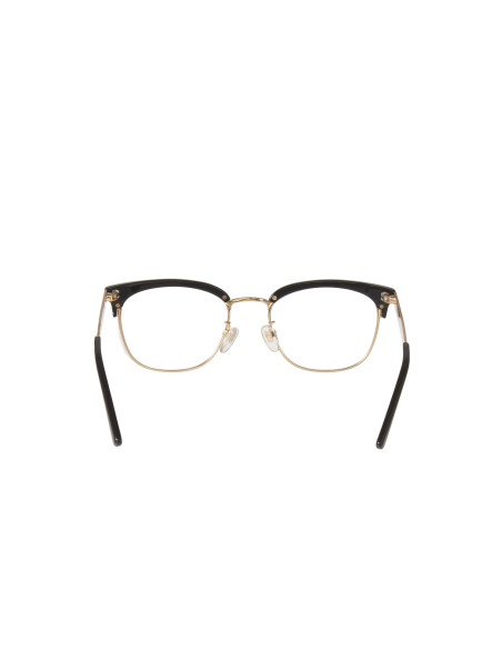 Gucci GG0698OA 002 Oftalmico Square Shape Negro Dorado | Sunnies.uno