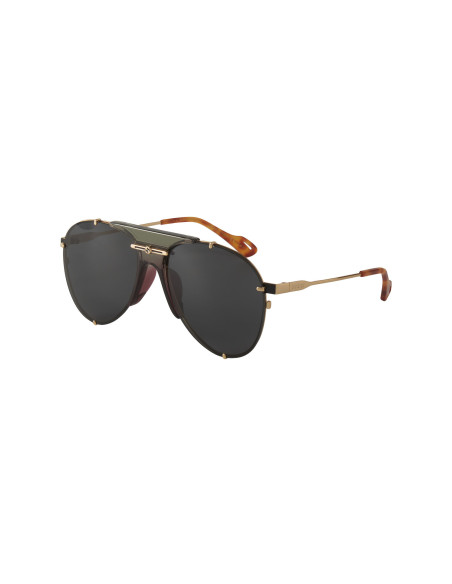 Gucci Gg0740S 001 Aviator Metal Gris Carey Dorado Original | Sunnie...