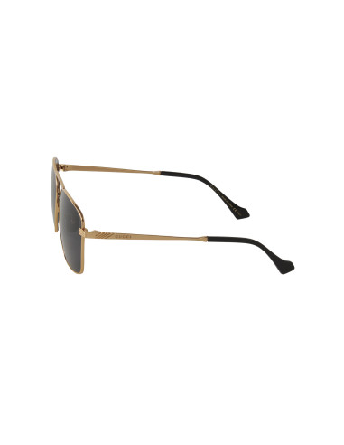 Gucci GG0743S 002 Aviator Square Metal Cafe Dorado | Sunnies.uno