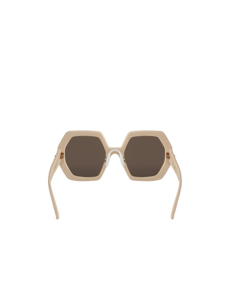 Gucci Gg0772s 002 Fashion Inspired Ivory White Cafe Transparente | Sunnies.uno