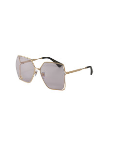 Gucci Gg0817S 007 Geometric Shape Lila Transparente Dorado