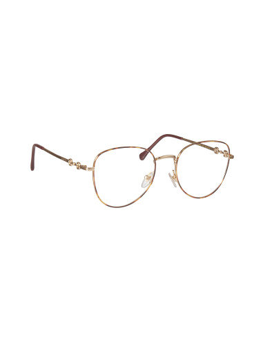 Gucci GG880O 005 Oftalmico Round Shape Dorado Carey Original