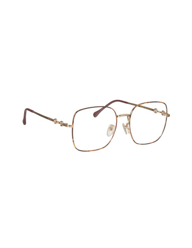 Gucci GG0883OA  002 Oftalmico Square Shape Dorado Carey Original