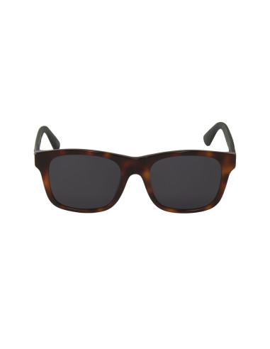 Gucci Gg0008S 006 Square Shape Acetato Carey negro Mate | Sunnies.uno