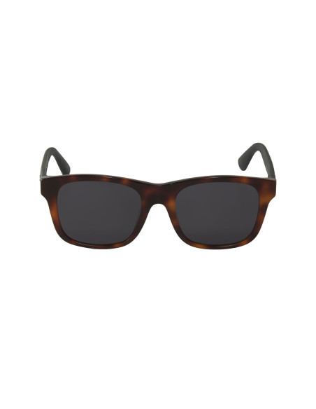 Gucci Gg0008S 006 Square Shape Acetato Carey negro Mate | Sunnies.uno