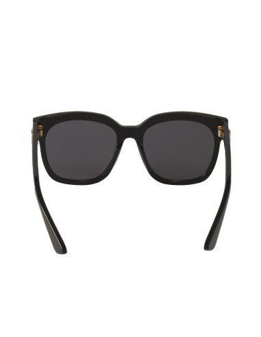 Gucci GG0034S 001 Square Shape Black Gold Original