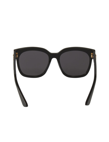 Gucci GG0034S 001 Square Shape Black Gold Original