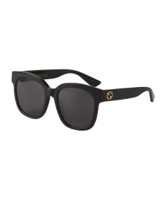 Gucci GG0034S 001 Square Shape Black Gold Original