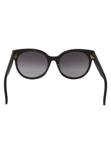 Gucci Gg0035s 001 Round Shape Negro Gris Degradado