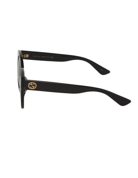Gucci Gg0035s 001 Round Shape Negro Gris Degradado